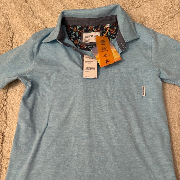 NWT Sovereign Code Boys M Polo - Picture 1 of 4